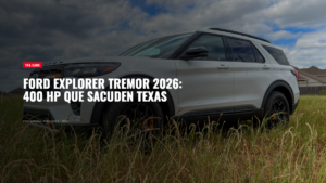 Probamos el nuevo Ford Explorer Tremor 2026 entre Houston y San Marcos. Con 400 HP, 4WD y vocación off-road, esta SUV no vino a jugar.